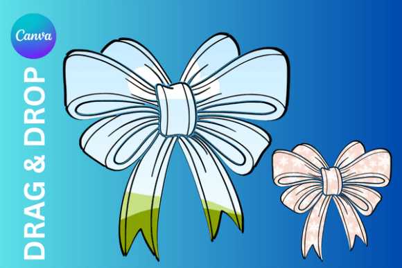 Abundant Ribbon Canva Frame Editable Graphics