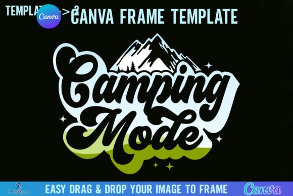 Camping Mode Canva Frame Template