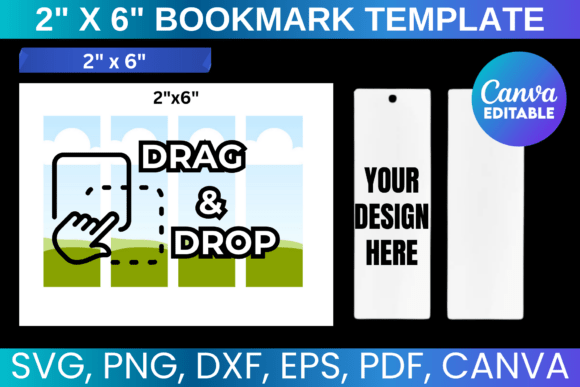 Canva Bookmark Template: Graphics for Creative Sellers