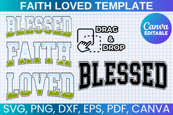 Christian Canva Frame Template: Graphics for Faith-Based Canva Projects